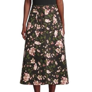 BNWT Erdem Floral Denim Pencil Skirt - Size 8 (US)